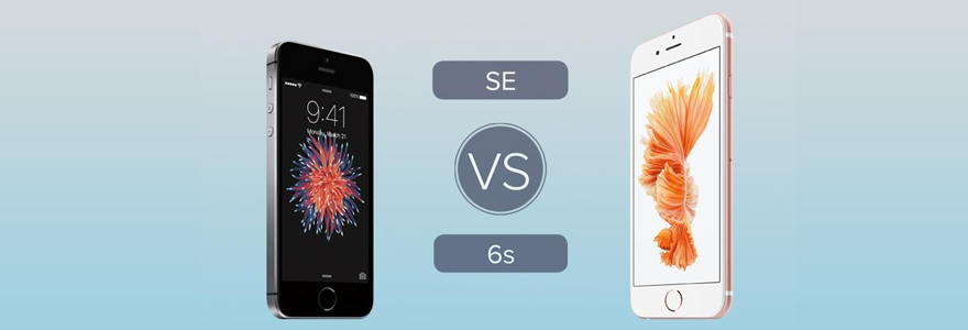 iPhone SE et iPhone 6S