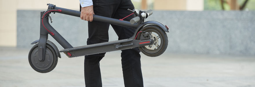 Trottinette électrique pliable pour adultes